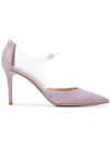 GIANVITO ROSSI PLEXI 85MM PUMPS