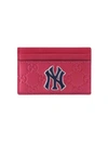 GUCCI CARD CASE WITH NY YANKEES™ PATCH