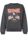 ANINE BING LOGO PATCH SWEATSHIRT