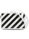 OFF-WHITE DIAGONAL STRIPE CROSSBODY BAG