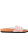 ISABEL MARANT FLAT SLIDE SANDALS