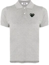 COMME DES GARÇONS PLAY HEART PATCH POLO SHIRT