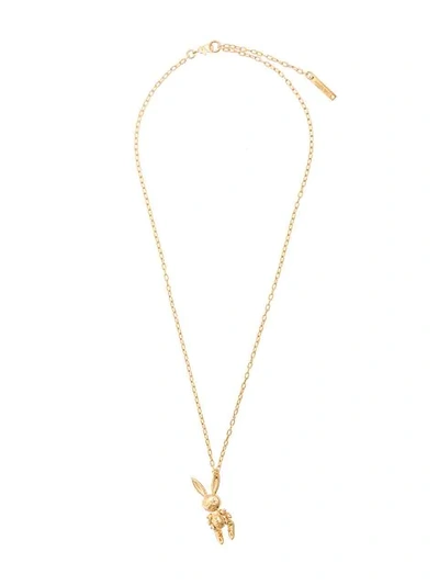 Ambush Bunny Pendant Necklace In Sc37 Gold