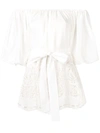 STELLA MCCARTNEY BRODERIE ANGLAISE BLOUSE