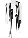 CHARLES JEFFREY LOVERBOY TASSEL DETAIL SHIRT