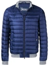 Herno Short Padded Jacket In 9248 Sapphire
