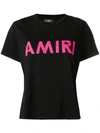 AMIRI AMIRI LOGO印花T恤 - 黑色