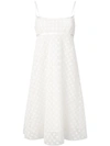 MARC JACOBS PLEATED LACE DRESS