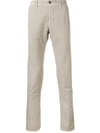 Incotex Classic Tailored Trousers In Neutrals