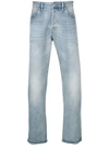 PT05 PT05 LOW RISE BOOTCUT JEANS - 蓝色