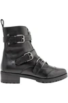 TABITHA SIMMONS TABITHA SIMMONS WOMAN ALEX LEATHER ANKLE BOOTS BLACK,3074457345619852403