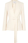 RACIL MICHELLE BELTED CREPE BLAZER