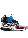 NIKE X ACRONYM AIR PRESTO MID "RACER PINK" SNEAKERS