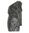 ALEXANDRE VAUTHIER ONE-SHOULDER SEQUINED DRESS,P00357016