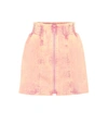 MIU MIU DENIM MINISKIRT,P00362063