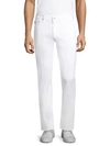 Ag Tellis Sud Modern Slim Fit Stretch Twill Pants In White