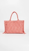 ANTONELLO Medium Capriccioli Zig Zag Tote