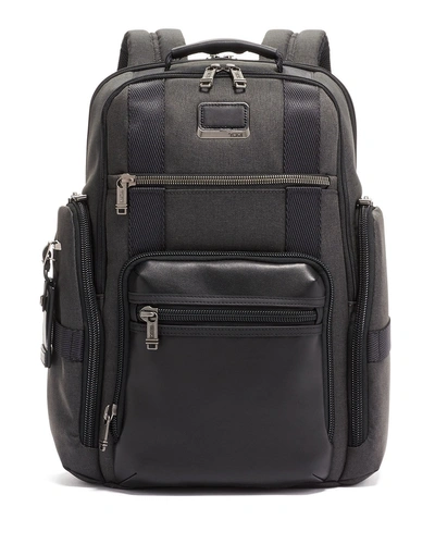 Tumi Alpha Sheppard Deluxe Brief Backpack In Black