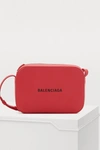 BALENCIAGA "Everyday" L shoulder bag,552370 D6W2N ROUGE LANT L NOIR