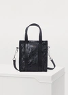 BALENCIAGA XXS "Bazar" shopping bag,513988 D94IN BLACK