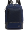 Tumi Harrison Bates Backpack In Navy Mesh