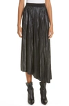 ISABEL MARANT PLEATED ASYMMETRICAL SKIRT,JU0896-19P028I