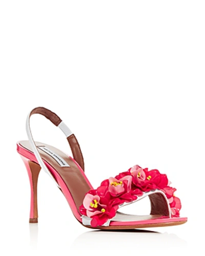 Tabitha Simmons Women's Follie Embellished Color-block High-heel Sandals In Pink