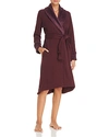 Ugg Duffield Ii Double-knit Fleece Robe In Port Heather