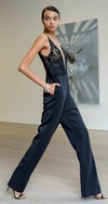 BADGLEY MISCHKA PRE-FALL 2019 BADGLEY MISCHKA SLEEVELESS EMBELLISHED JUMPSUIT,JS0039