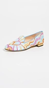 CHARLOTTE OLYMPIA PEACE AND LOVE KITTY LOAFERS