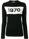 BELLA FREUD BELLA FREUD 1970 CREW NECK JUMPER - BLACK