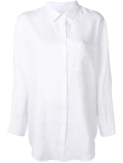 Asceno Boyfriend Oversized Shirt - 白色 In White