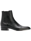 SAINT LAURENT SAINT LAURENT WYATT BOOTS - 黑色