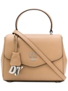 DKNY LOGO CHARM TOTE