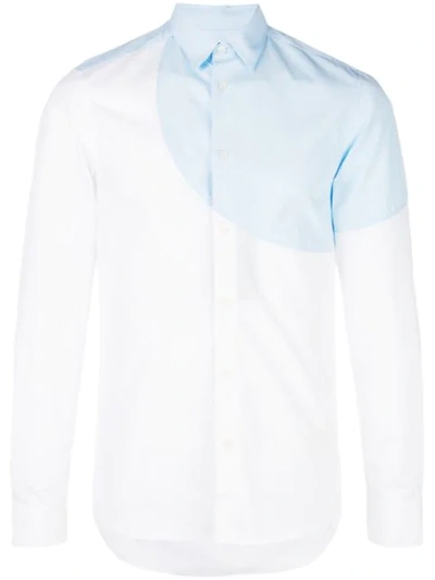 Kenzo Patched Slim Fit Shirt - 白色 In White
