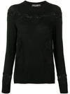 DOLCE & GABBANA SLIM-FIT LACE PULLOVER