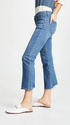J BRAND Selena Mid Rise Crop Jeans