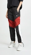 ALEXANDER WANG WINBREAKER TRACK PANTS WITH ELASTIC WAISTBAND