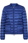 Moncler Quilted Shell Down Jacket In Blue