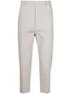 RICK OWENS CROPPED TAILORED TROUSERS