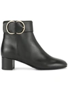 BALLY SIDE BUCKLE BOOTS