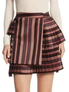 ZIMMERMANN Folly Uniform Striped Skirt