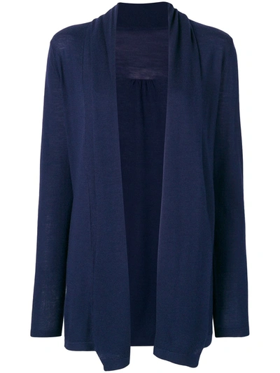 Sottomettimi Fine Knit Cardigan In Blue