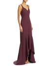 CINQ À SEPT WOMEN'S SADE HIGH-LOW MERMAID GOWN,0400096795890