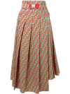 FENDI FF high-waisted skirt