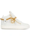 GIUSEPPE ZANOTTI CHAIN HI-TOP trainers