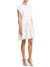 SEE BY CHLOÉ Butterfly Sleeve Cutout Dress