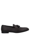 Doucal's Loafers In Dark Brown