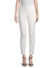 Lafayette 148 Women's Clinton Finesse Crepe Cuffed Pants In White