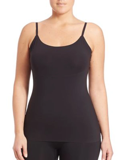 Spanx Plus Size Trust Your Thinstincts Convertible Camisole In Very Black